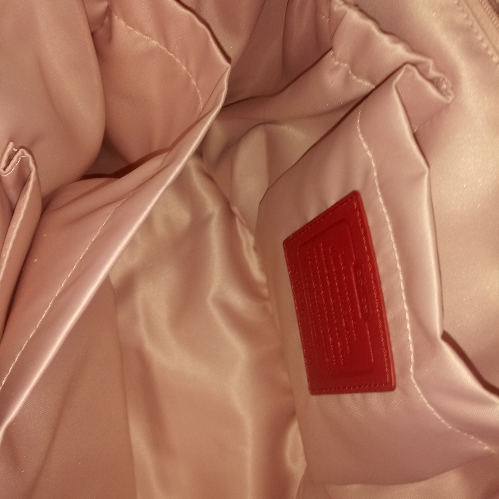 Coach red baby diaper bag - Picture 3 of 8